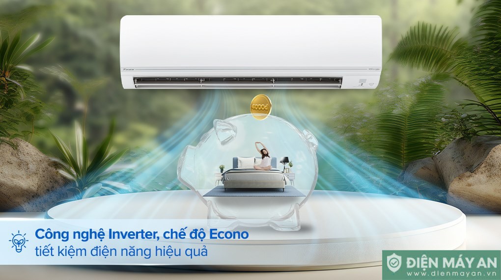 Điều Hòa Daikin Inverter 18000 BTU 2 Chiều FTHF50VAVMV